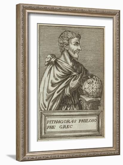 Pythagoras of Samos-Andre Thevet-Framed Giclee Print