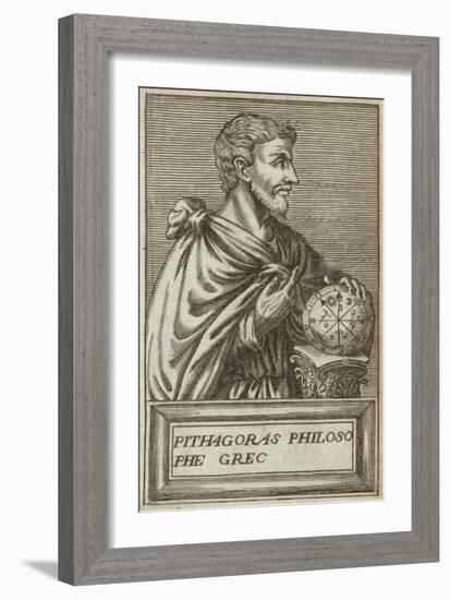 Pythagoras of Samos-Andre Thevet-Framed Giclee Print