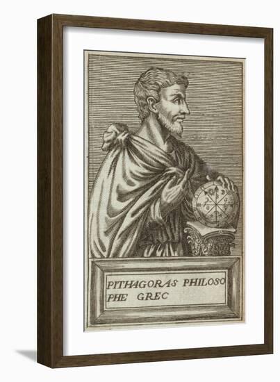 Pythagoras of Samos-Andre Thevet-Framed Giclee Print