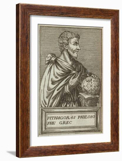 Pythagoras of Samos-Andre Thevet-Framed Giclee Print