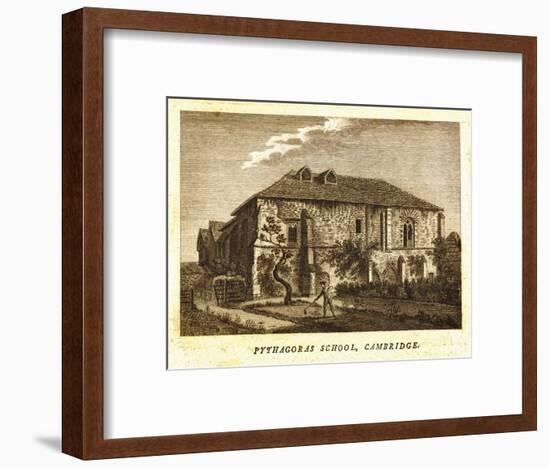 Pythagoras School Cambridge-null-Framed Art Print