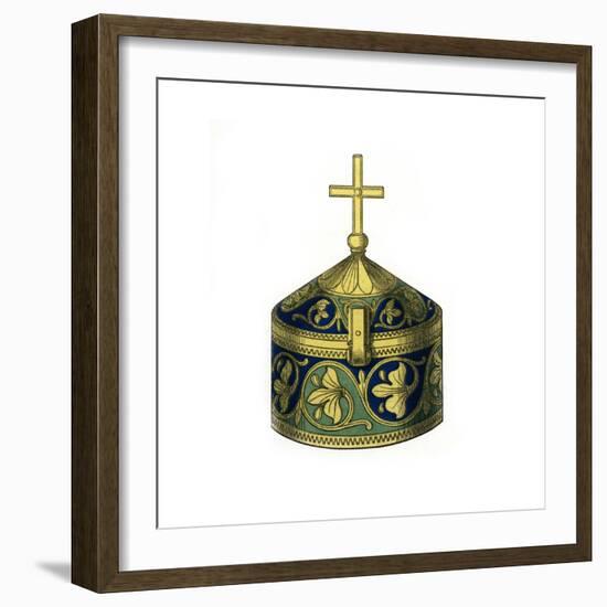 Pyx, 12th Century-Henry Shaw-Framed Giclee Print