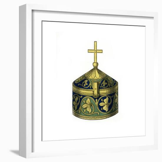 Pyx, 12th Century-Henry Shaw-Framed Giclee Print