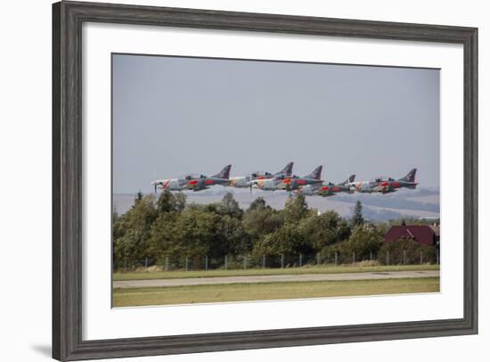 Pzl-130 Orlik Trainers of the Polish Air Force-Stocktrek Images-Framed Photographic Print