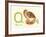 Q is for Quail-null-Framed Art Print