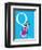 Q is for Queen (blue)-Theodor (Dr. Seuss) Geisel-Framed Art Print