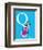 Q is for Queen (blue)-Theodor (Dr. Seuss) Geisel-Framed Art Print