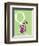 Q is for Queen (green)-Theodor (Dr. Seuss) Geisel-Framed Art Print