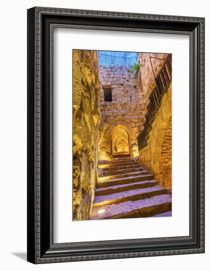 Qalat ar-Rabid Ancient Arabic Fortress Castle, Ajlun, Jordan.-William Perry-Framed Photographic Print