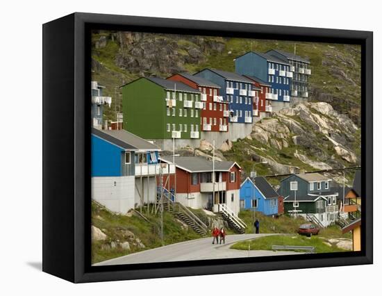 Qaqortaq, Southwestern Greenland, Polar Regions-null-Framed Premier Image Canvas