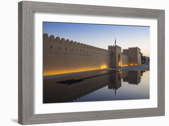 Qasr Al Muwaiji, Al Ain, Abu Dhabi, United Arab Emirates, Middle East-Jane Sweeney-Framed Photographic Print