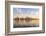 Qatar, Doha. Cityscape at Sunrise from the Corniche-Matteo Colombo-Framed Photographic Print