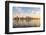 Qatar, Doha. Cityscape at Sunrise from the Corniche-Matteo Colombo-Framed Photographic Print