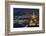 Qatar, Doha, Fanar, Qatar Islamic Cultural Center, Elevated View, Dusk-Walter Bibikow-Framed Photographic Print