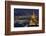 Qatar, Doha, Fanar, Qatar Islamic Cultural Center, Elevated View, Dusk-Walter Bibikow-Framed Photographic Print