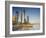 Qatar, Doha, Left to Right Palm Tower, Al Bidda Tower and Burj Qatar-Alan Copson-Framed Photographic Print