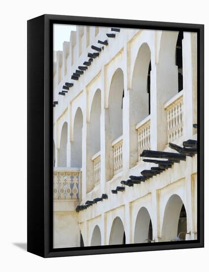 Qatar, Doha, Souq Waqif-Alan Copson-Framed Premier Image Canvas