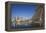 Qatar, Doha, West Bay City Skyline-Walter Bibikow-Framed Premier Image Canvas