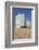 Qatar, Umm Salal Mohammed, 19th Century Barzan Tower and Fort-Walter Bibikow-Framed Photographic Print