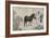 Qazaq présentant len tribut leurs chevaux à l'empereur Qianlong-Giuseppe Castiglione-Framed Giclee Print