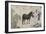 Qazaq présentant len tribut leurs chevaux à l'empereur Qianlong-Giuseppe Castiglione-Framed Giclee Print