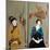 Qing Dynasty women with flowers and Koren women with Basket-Susan Adams-Mounted Giclee Print