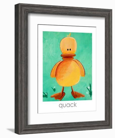 Quack-Cindy Thornton-Framed Art Print