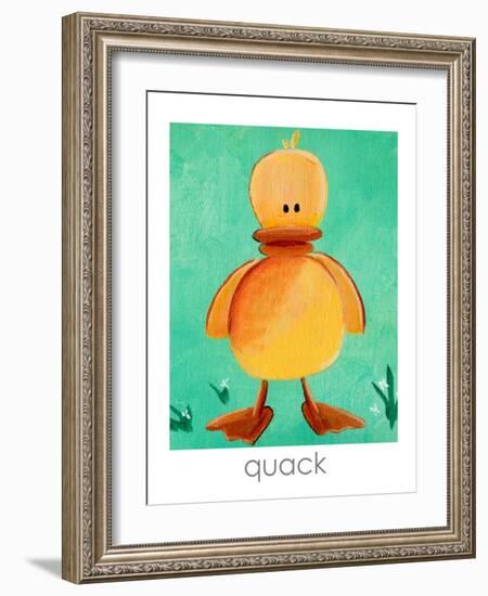 Quack-Cindy Thornton-Framed Art Print