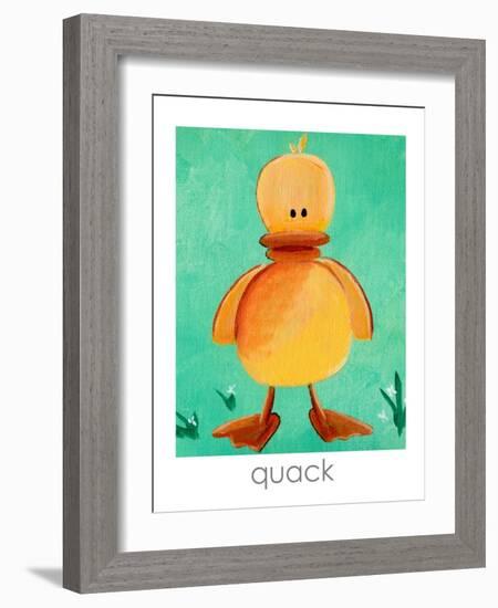 Quack-Cindy Thornton-Framed Art Print