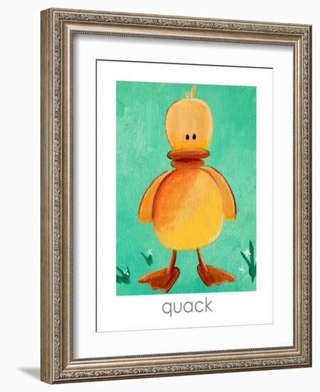 Quack-Cindy Thornton-Framed Art Print