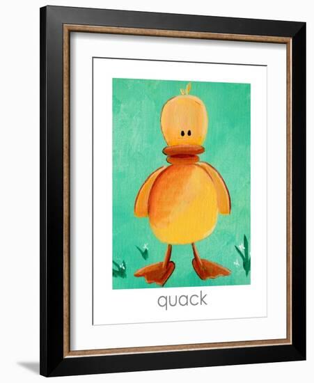 Quack-Cindy Thornton-Framed Art Print