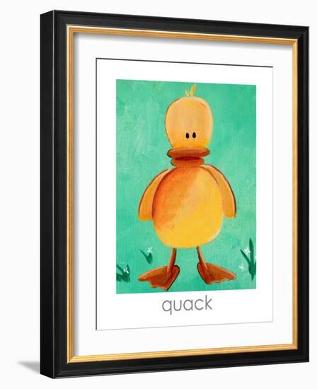 Quack-Cindy Thornton-Framed Art Print
