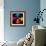 Quackers 2-Magda Indigo-Framed Photographic Print displayed on a wall