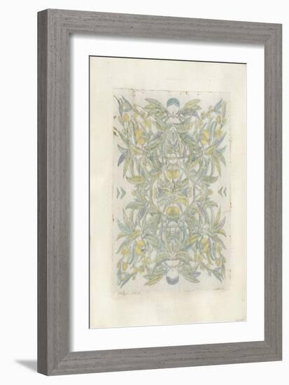 Quadrant Floral I-Megan Meagher-Framed Art Print