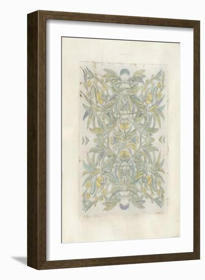 Quadrant Floral I-Megan Meagher-Framed Art Print