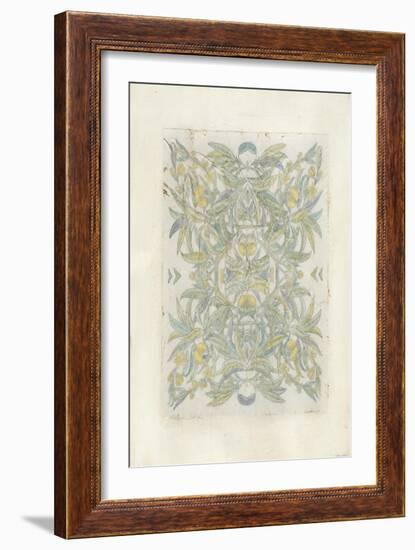 Quadrant Floral I-Megan Meagher-Framed Art Print