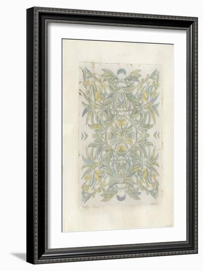 Quadrant Floral I-Megan Meagher-Framed Art Print