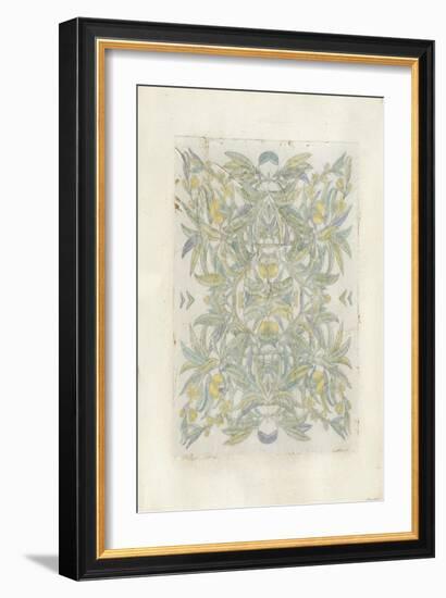 Quadrant Floral I-Megan Meagher-Framed Art Print