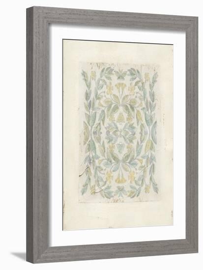 Quadrant Floral II-Megan Meagher-Framed Art Print