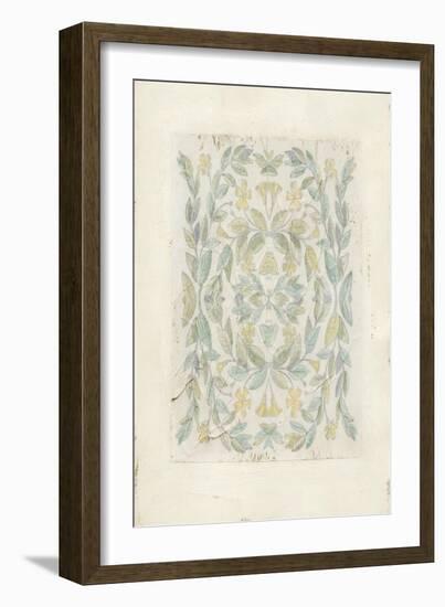 Quadrant Floral II-Megan Meagher-Framed Art Print