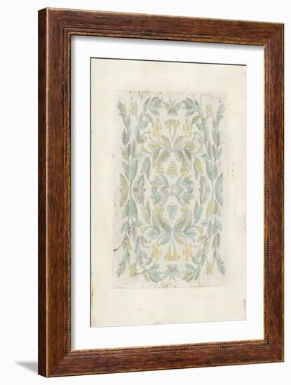 Quadrant Floral II-Megan Meagher-Framed Art Print