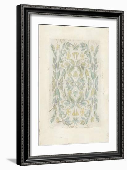 Quadrant Floral II-Megan Meagher-Framed Art Print