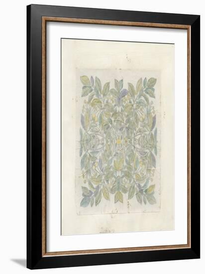 Quadrant Floral III-Megan Meagher-Framed Art Print