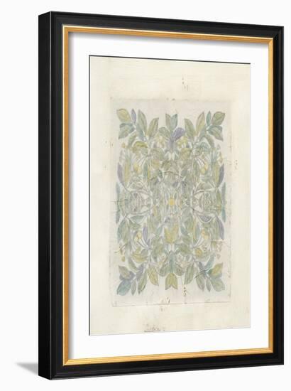 Quadrant Floral III-Megan Meagher-Framed Art Print