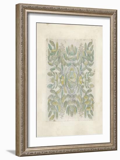 Quadrant Floral IV-Megan Meagher-Framed Art Print