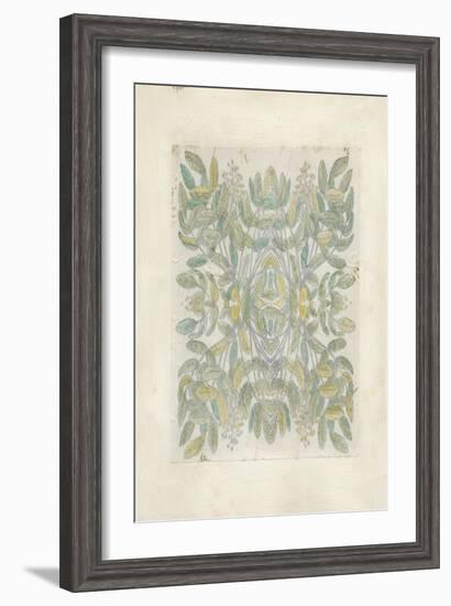 Quadrant Floral IV-Megan Meagher-Framed Art Print