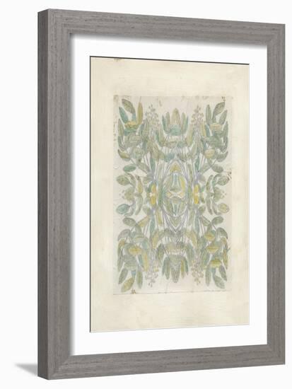 Quadrant Floral IV-Megan Meagher-Framed Art Print