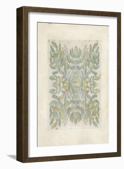 Quadrant Floral IV-Megan Meagher-Framed Art Print