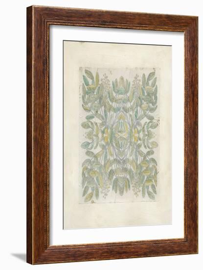 Quadrant Floral IV-Megan Meagher-Framed Art Print