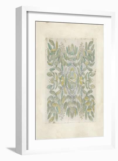 Quadrant Floral IV-Megan Meagher-Framed Art Print